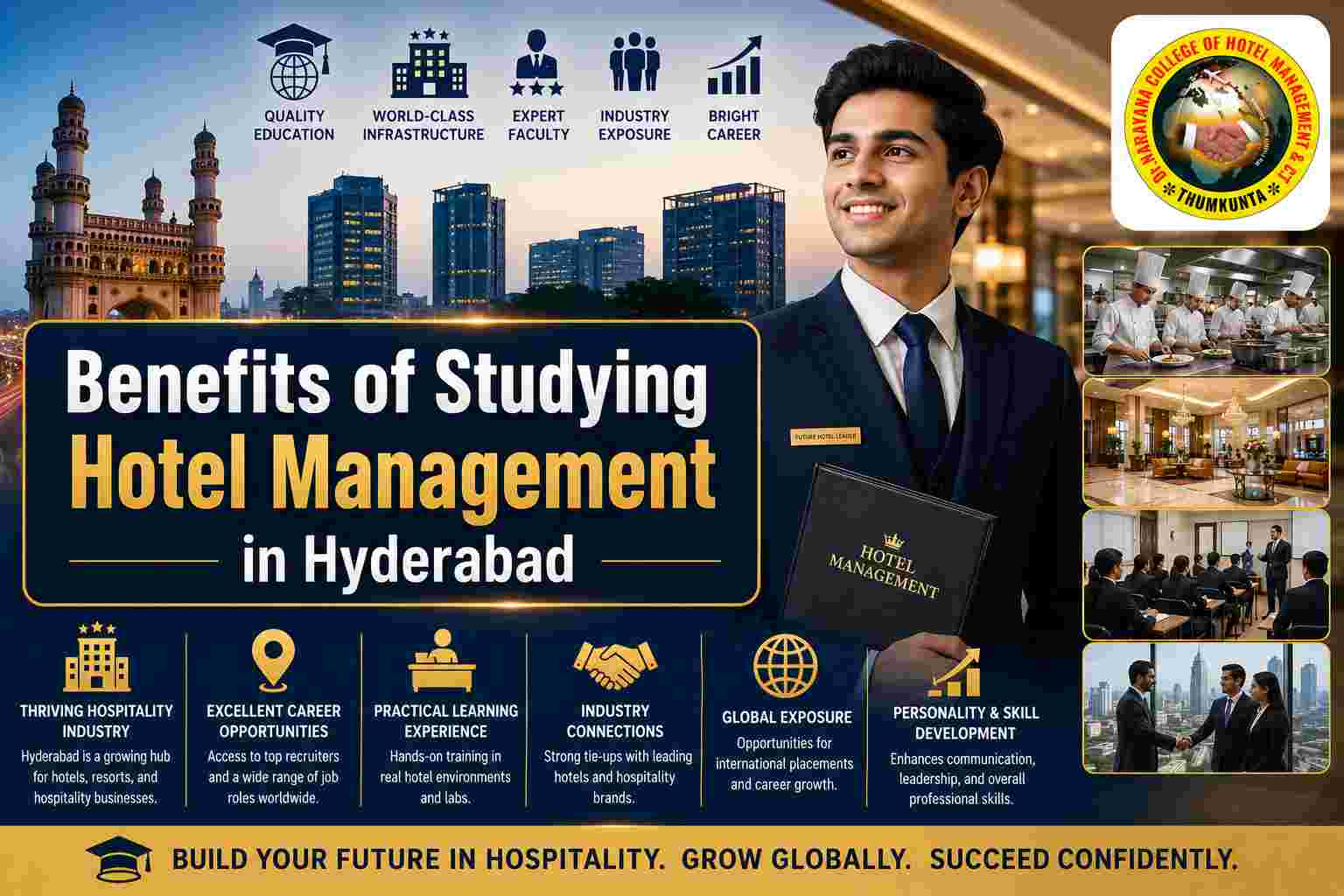 Benefits of Studying Hotel Management in Hyderabad